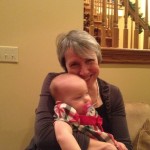 Grandma Coleen with Claire